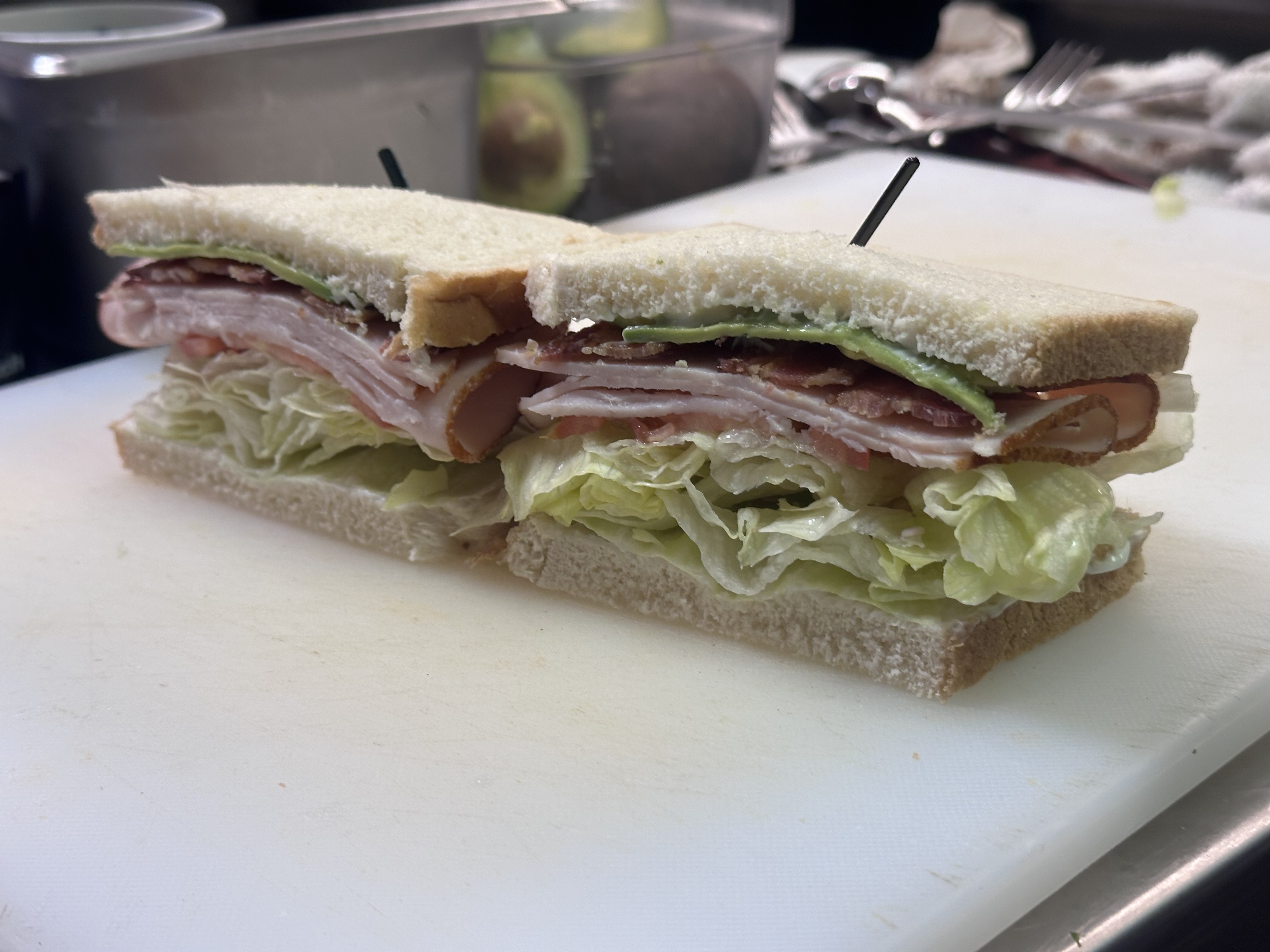 BLTA sandwich