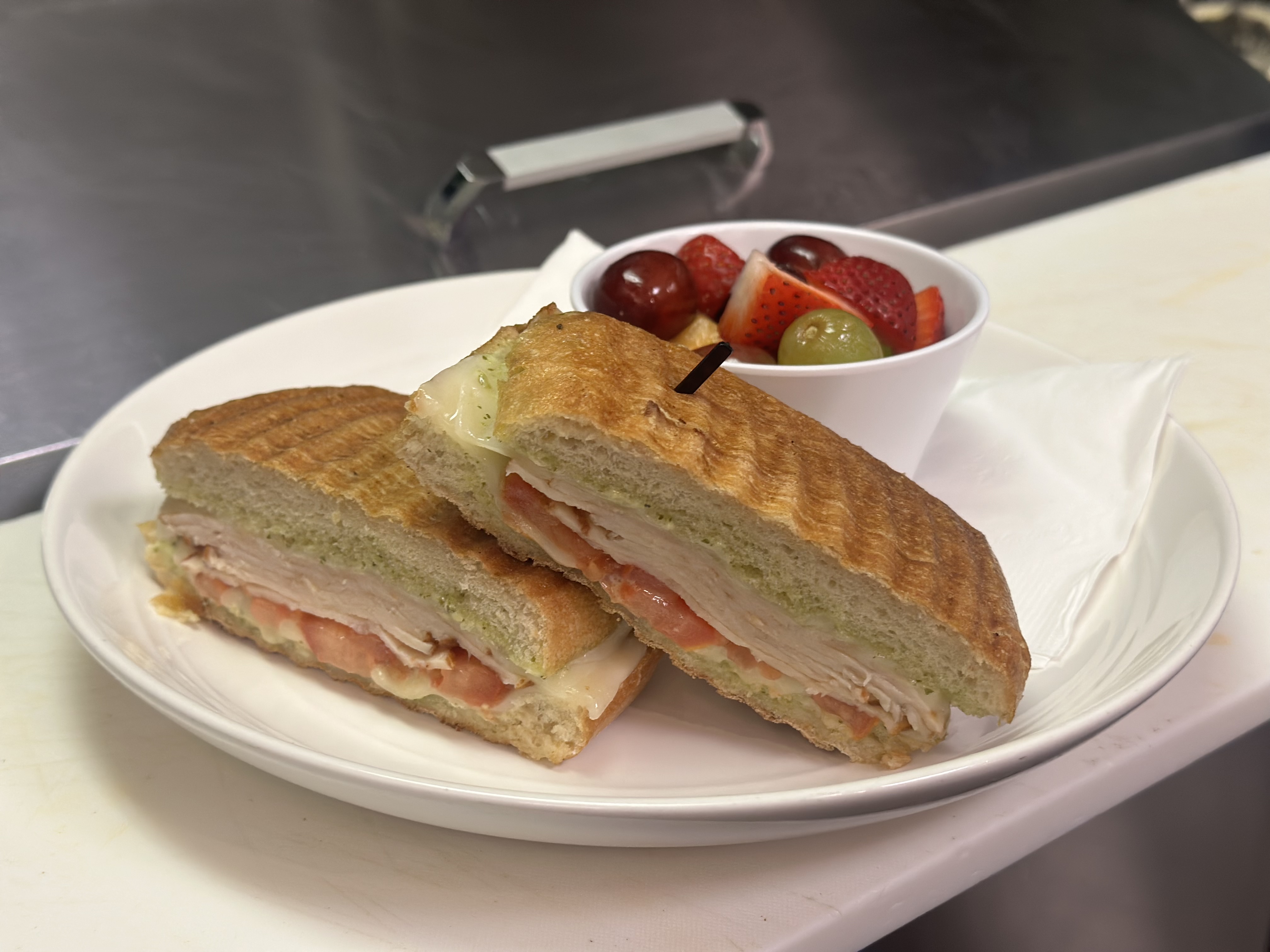 Turkey Pesto sandwich